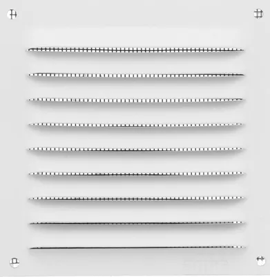 Produktbild von Amig Lüftungsgitter aus Aluminium mit Moskitonetz, 100 x 100 mm, für Küchen- und Badezimmerdecken