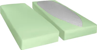 Produktbild von Schnellspannfolie mit Gummizug - 90x200x20 - grün