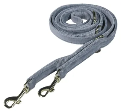 Obrázek produktu pro Kentucky Dogwear Hundeleine Velvet 200 cm Velikost S Hellblau S