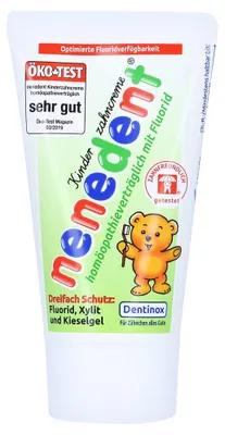 Image de Nenedent Dentifrice pour enfants avec fluor 0-6 ans, 50 ml