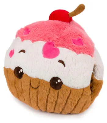 Immagine prodotto di Noxxiez scalda mani con cuscino di peluche - Simpatico peluche per scaldare le mani Cupcake