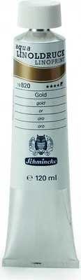 Produktbild von Schmincke 120ml Linol Gold Linoldruck 19 820 012