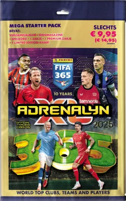 Obrázek produktu pro Panini Adrenalyn XL FIFA365 24/25 Mega Starter Pack