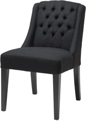 Produktbild von Casa Padrino Luxus Esszimmer Stuhl Schwarz - Luxus Hotel Stuhl
