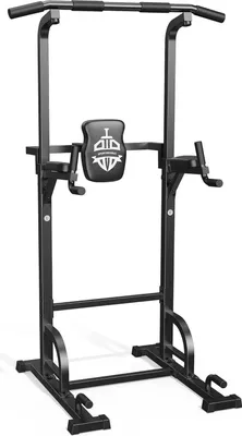 Produktbild von Sportsroyals Power Tower Dip Station Klimmzugstange 204.1kg Black