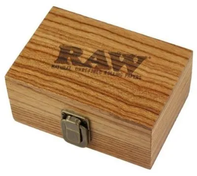 Immagine prodotto di Solidchoice - Scatola di legno portaoggetti, dimensioni 12,7 x 8,6 x 6,3 cm