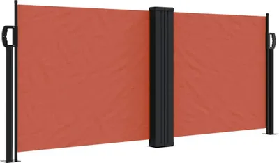 Obrázek produktu pro vidaXL Výsuvná boční markýza terakota červená 100x600 cm