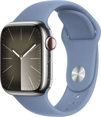 Productafbeelding van Apple Sport Band voor de Apple Watch | 38/40/41/42 mm - Maat S/M - Winter Blue