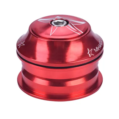 Zdjęcie produktu dla Aluminiowy przedni widelec rowerowy Wymienny wspornik kierownicy Akcesoria rowerowe (czerwony)