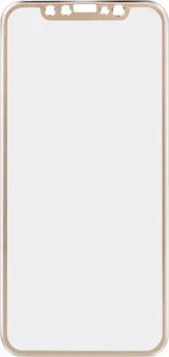 Produktbild von Apple iPhone X 3D Panzer Glas Folie Display 9H Schutzfolie Hüllen Case Gold
