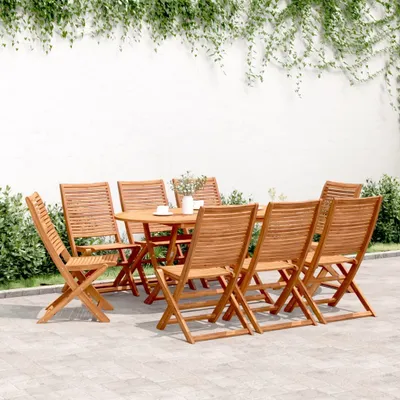 Produktbild von Möbel Gartenstühle 8 Stk. Klappbar 51x66x95 cm Massivholz Akazie - Gartenstühle 3214473