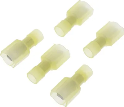 Produktbild von Flachstecker JMP 6,0 gelb  5 Stück