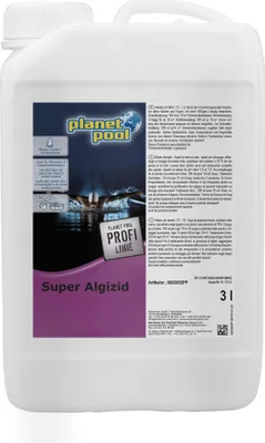 Produktbild von Planet Pool Super Algizid 3 l - Starker Algenverhüter für Pools
