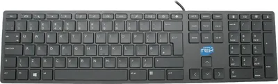 Immagine prodotto di Hp Halley Usb Keyboard Layout Qwerty Inglese Uk L96909-031 Tastiera Con Filo