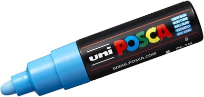 Produktbild von POSCA - POSCA PC7M B POSCA PC7M B Hellblau | 1 Stück | 6 Stück