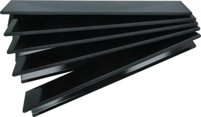 Produktbild von vhbw 5x Aromaschienen Ersatz für Weber 7621, 7620 für Gasgrill, Grill - porzellanemaillierter Stahl, 44,8 cm Länge