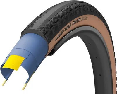 Produktbild von Goodyear County Tubeless 700 X 40 Gravelreifen Schwarz 700 x 40 Schwarz 700 x 40