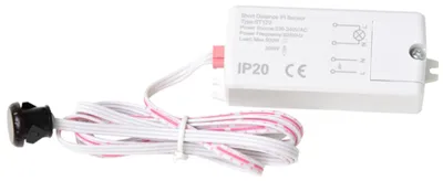 Produktbild von Ecolite PIR-Sensor, 500 W, 6 cm, Handbewegungserkennung EST122-BI