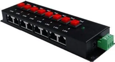 Produktbild von 8-Port Passiver PoE-Injektor für Netzwerkgeräte