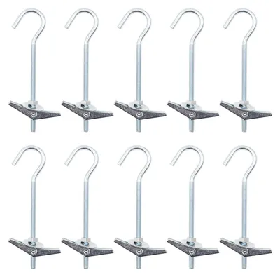 Immagine prodotto di Solidchoice - 10 ganci a soffitto Acciaio al carbonio per fissaggio