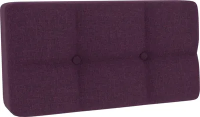 Produktbild von Palettenkissen, Palettenauflagen Sitzkissen Rückenlehne Gesteppt PFG (Eckkissen 60x40, Violett)