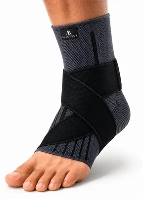 Produktbild von BLACKROX Sprunggelenkbandage, Knöchelbandage, Sprunggelenk Bandage, Sport, Handball, Fußball, Volleyball, Pink, Gr. XL