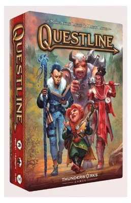 Imagen del producto de Questline - card Game (Edición inglesa) – Juego de mesa – Stormcrest Games