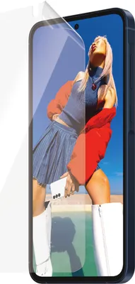 Zdjęcie produktu dla PanzerGlass ® ECO MATRIX Screen Protector Samsung Galaxy A55 5G | Ultra-Wide Fit w. AlignerKit, Samsung, Samsung - Galaxy A55 5G, Aplikacja na sucho, Odporny na zadrapania, Odporny na wstrząsy, Przezroczysty, 1 szt.