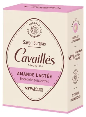 Zdjęcie produktu dla Roge Cavailles, mleczko migdałowe, nawilżające, mydło w kostce, 100 g