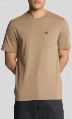 Produktbild von Lyle & Scott Herren T-Shirt Braun 486077 : Größe - S Größe: S