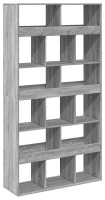 Produktbild von vidaXL Bücherregal Grau Sonoma 100x33x187,5 cm Holzwerkstoff