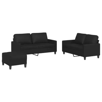 Produktbild von VidaXL 3201413, Schwarz, Schaum, Kunstleder, Metall, Polywood, Textil, 70 cm, 55 cm, 41 cm