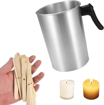 Imagen del producto de Olla grande para la fabricación de velas, con capacidad para 50 recipientes de cera