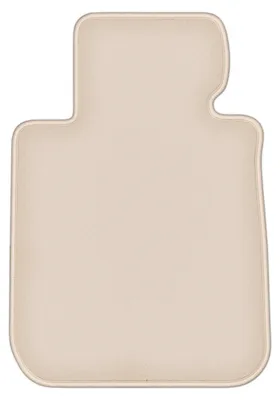 Produktbild von DURBAN Beige Velours-Fahrerfußmatte für BMW 1 E88 Cabrio (2008-2014)
