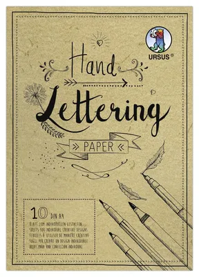 Produktbild von URSUS 24934610, Kunstpapier, 190 g/m², 10 Blätter