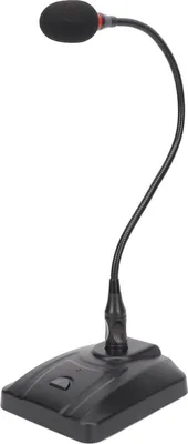 Imagen del producto de Conferencia de micrófonos XUXHOU. Conector rápido, estable, flexible. Cable flexible de 6,35 mm. Micrófono de condensador para conferencias con sistemas de audio