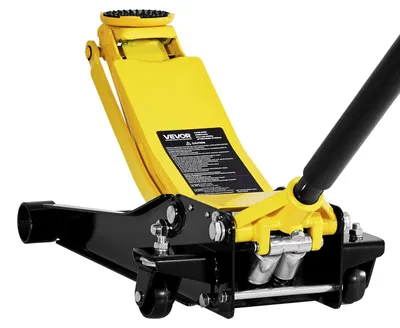 Image de Cric de manœuvre VEVOR, cric à profil bas 2 t, pompe à levage rapide à double piston, course de 75 à 505 mm, cric hydraulique pour voitures de sport, berlines et voitures de course