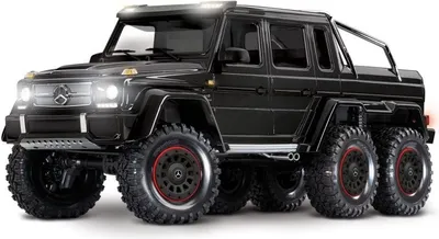 Produktbild von Traxxas 88096-4 TRX-6 Mercedes-Benz G 63 AMG 6x6 1:10 RTR Crawler TQi 2.4GHz Schwarz