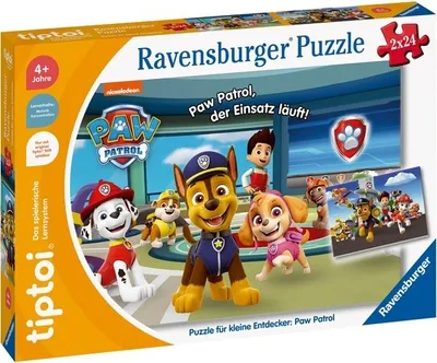 Image de Puzzle pour les petits explorateurs : Paw Patrol Ravensburger 00135