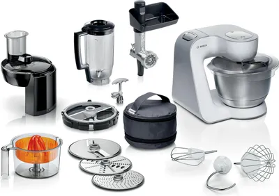 Produktbild von Bosch MUM 58251 Serie 4 Küchenmaschine1000W 7 Stufen 3.9l Ed Schüssel