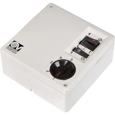 Obrázok produktu pre Vortice SCRR5L, Biela, Tlačidlá, Otočné, 220 - 240 V, 100 W, 120 mm, 55 mm