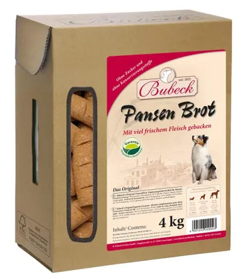Produktbild von Bubeck Pansenbrot Hundekuchen 4kg