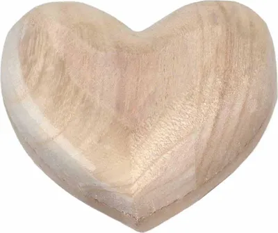 Immagine prodotto di Decorazione in legno Cuore, 10 cm, leggera