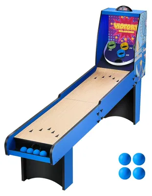 Image de VEVOR 8' Rolling Scoring Classic Table de jeu d'arcade pour la salle de jeux à domicile des adultes avec 4 boules