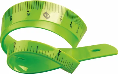 Productafbeelding van Flexibel liniaal, 20 cm, groen, onbreekbaar