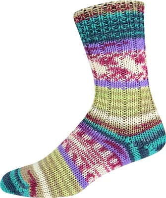 Produktbild von ONline Garne Supersocke 372 Merino Color 6-fach Sockenwolle 150 g/375 m, 3075