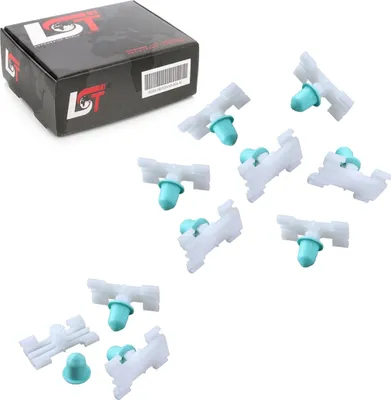 Produktbild von 10x ZIERLEISTEN KLAMMER SEITENLEISTEN BEFESTIGUNGS CLIPS für BMW E46 51138231130
