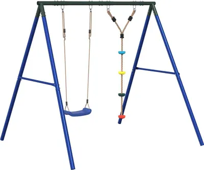 Produktbild von vidaXL Schaukel-Set mit Schaukelsitz und Kletterschaukel