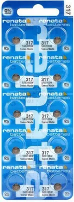 Obrázok produktu pre Renata 317 SR516SW batéria do hodiniek 1,55V 5,8mAh 10ks 785618318838