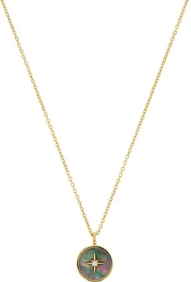 Produktbild von S.Oliver Silber Kette Polarstern vergoldet 2038959